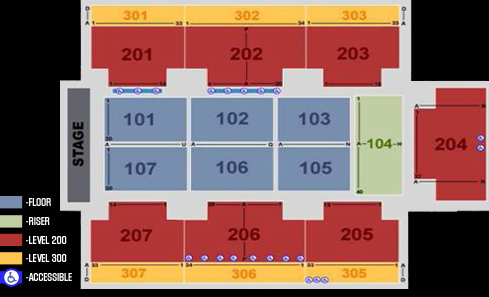 Hard Rock Live Hollywood Live Seating Chart