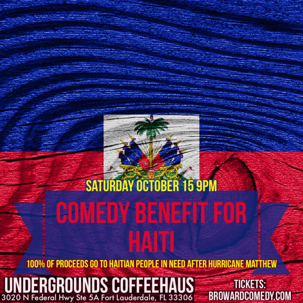 Comedy Benefit for Haiti