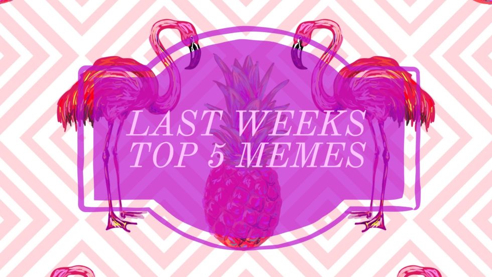 Last Weeks Top 5 Memes