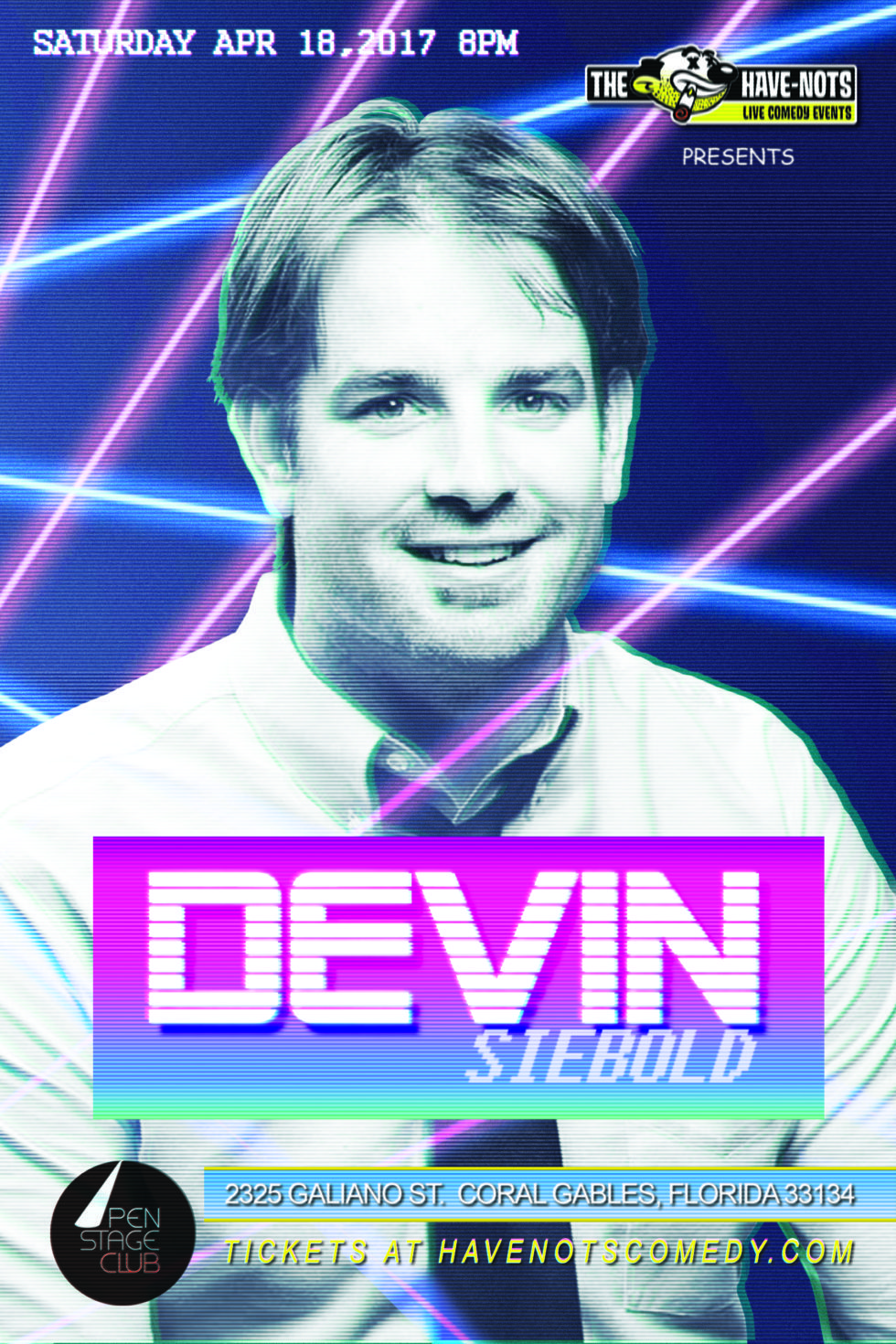 Have Nots Comedy Presents Devin Seibold