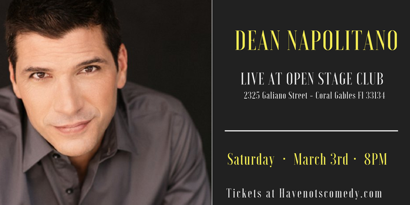 Dean Napolitano LIVE at The Open Stage Club