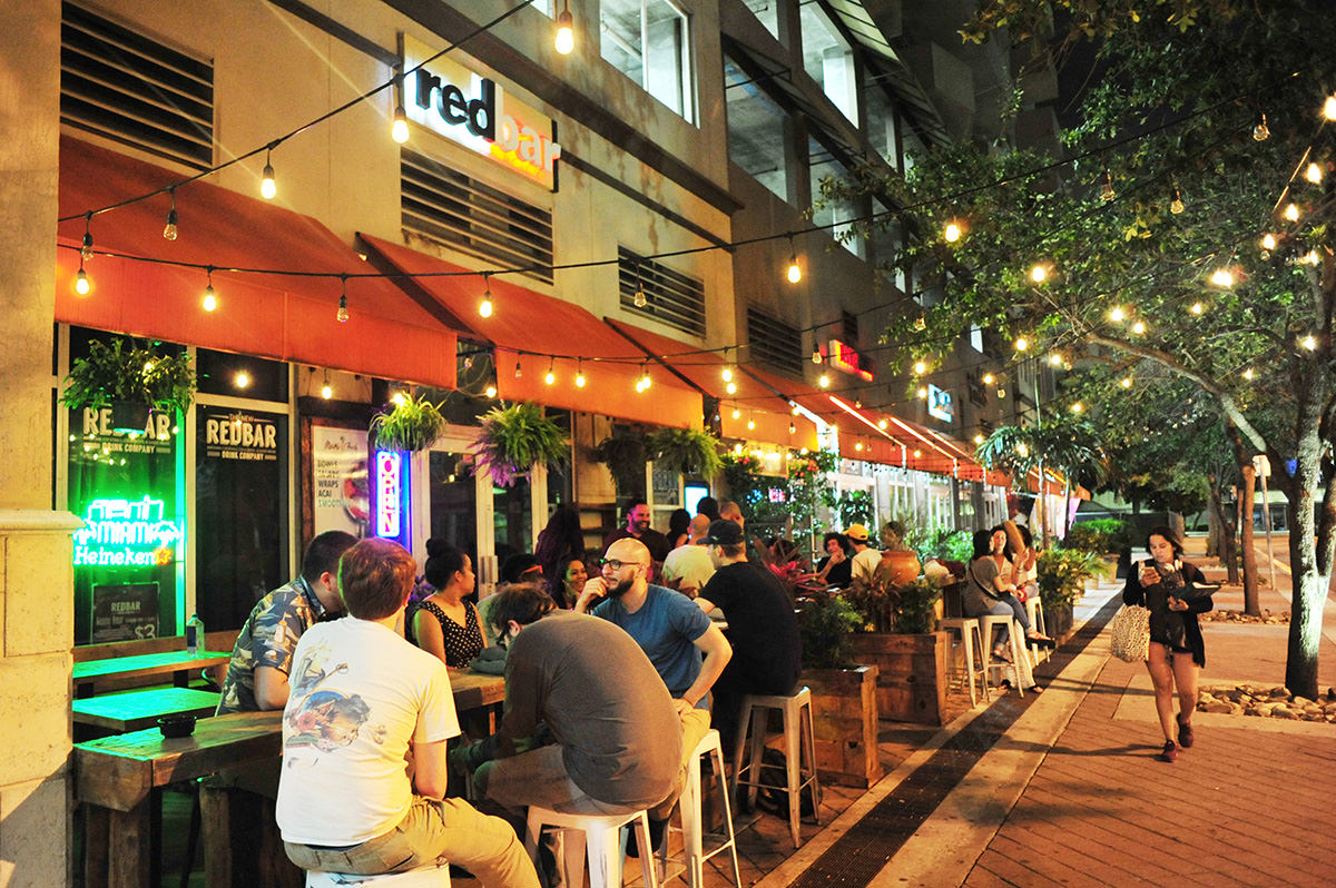Whether you are hanging inside for the laughs, or outside for the chat, The Redbar is the go to place on a Monday night