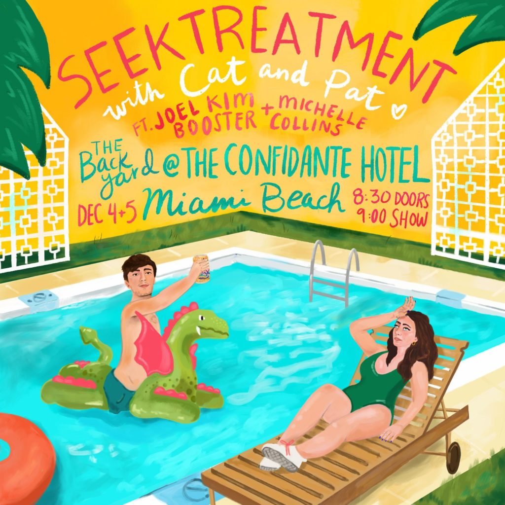 Seek Treatment live at the confidante hotel