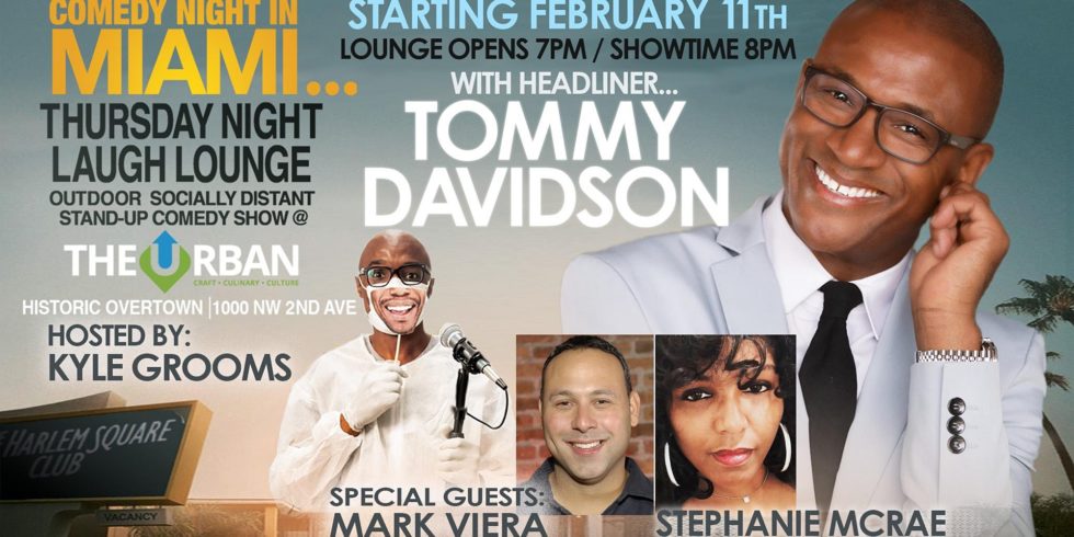 TOMMY DAVIDSON LIVE – “Thursday Laugh Lounge” at The Urban