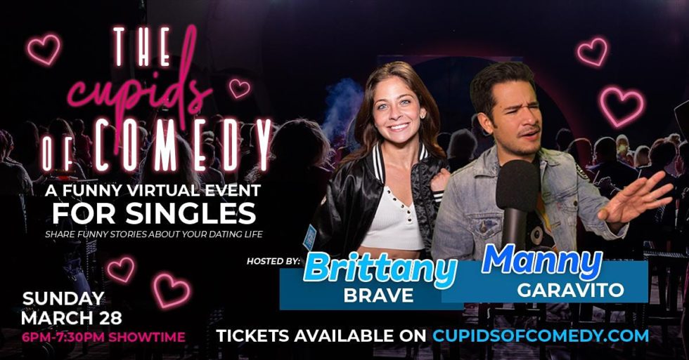 Cupids Of Comedy – A funny virtual event for singles and couples