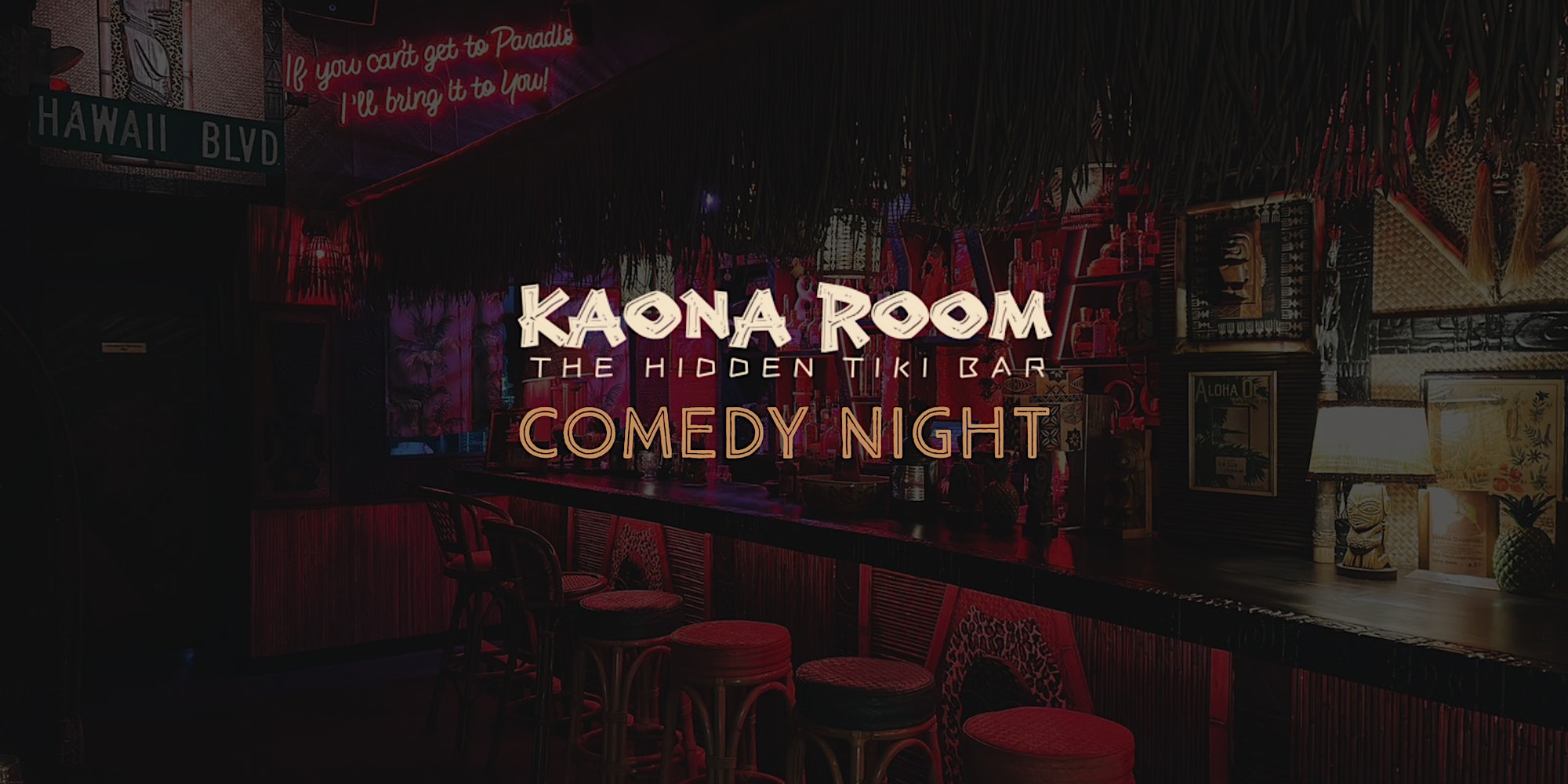Kaona Room Comedy Night